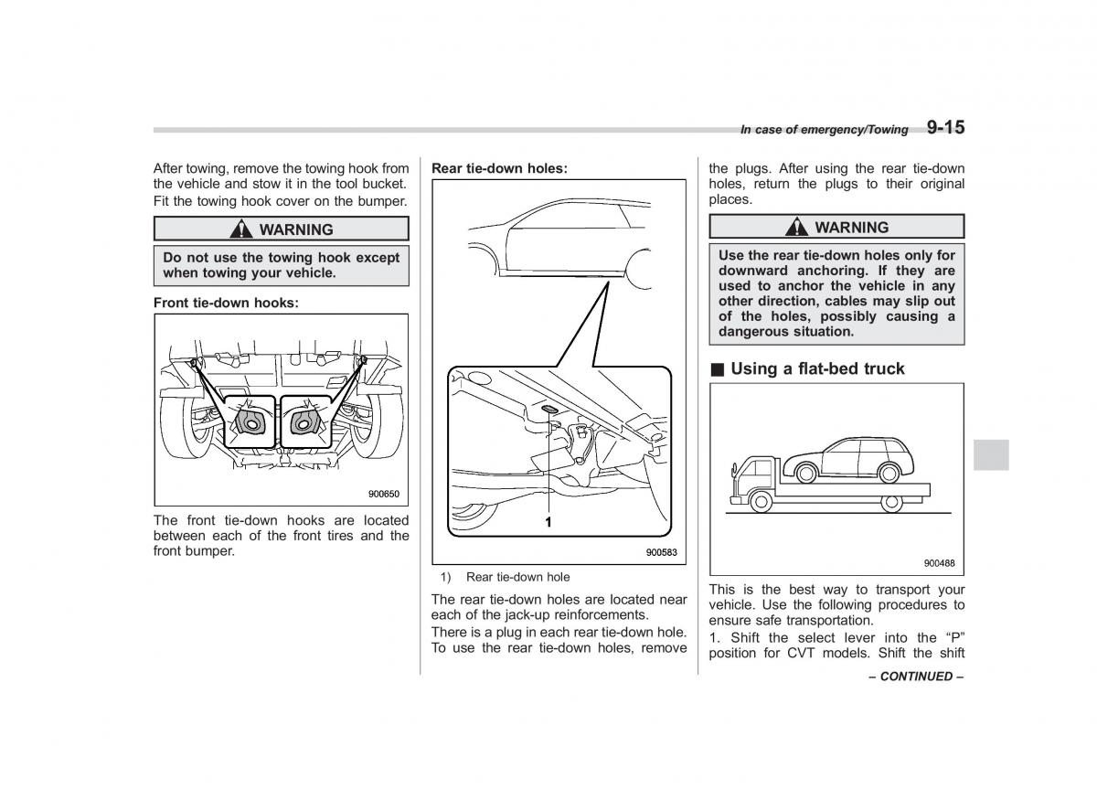 Subaru Forester IV 4 owners manual / page 434