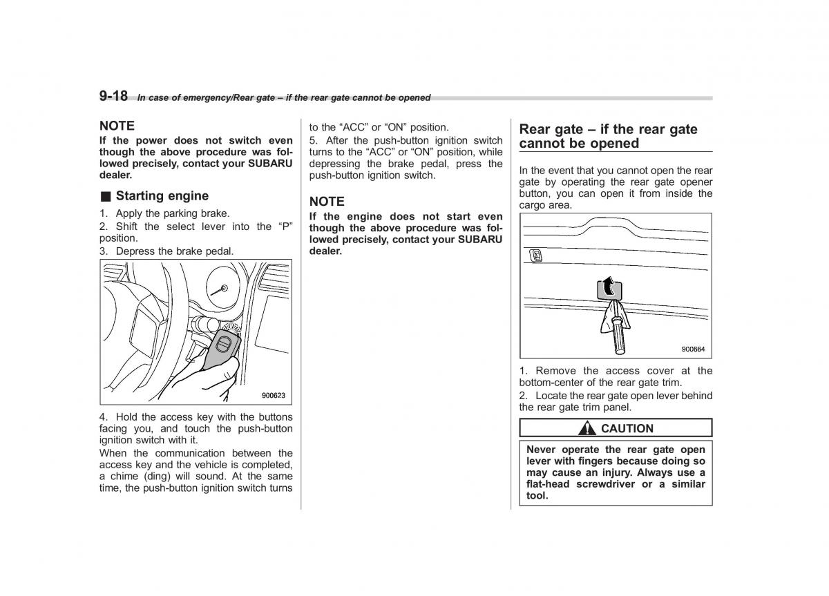 Subaru Forester IV 4 owners manual / page 437