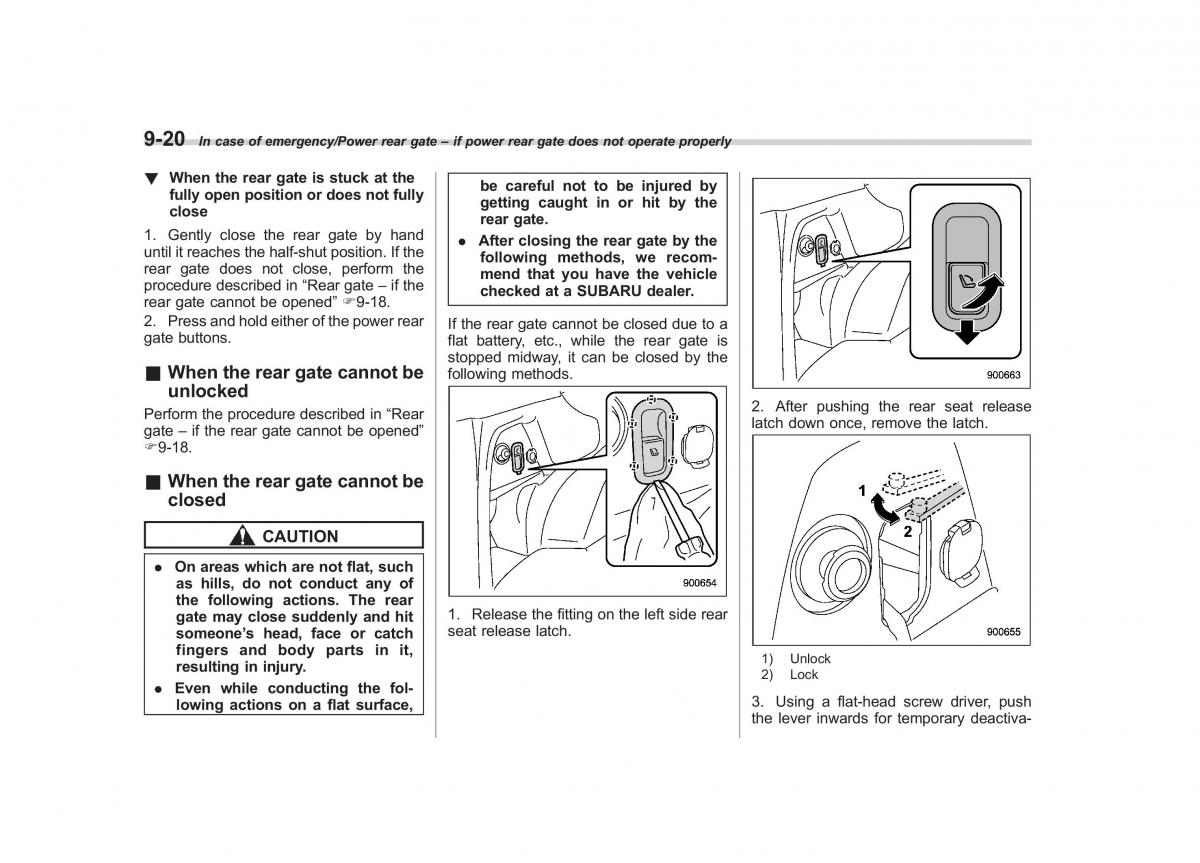 Subaru Forester IV 4 owners manual / page 439