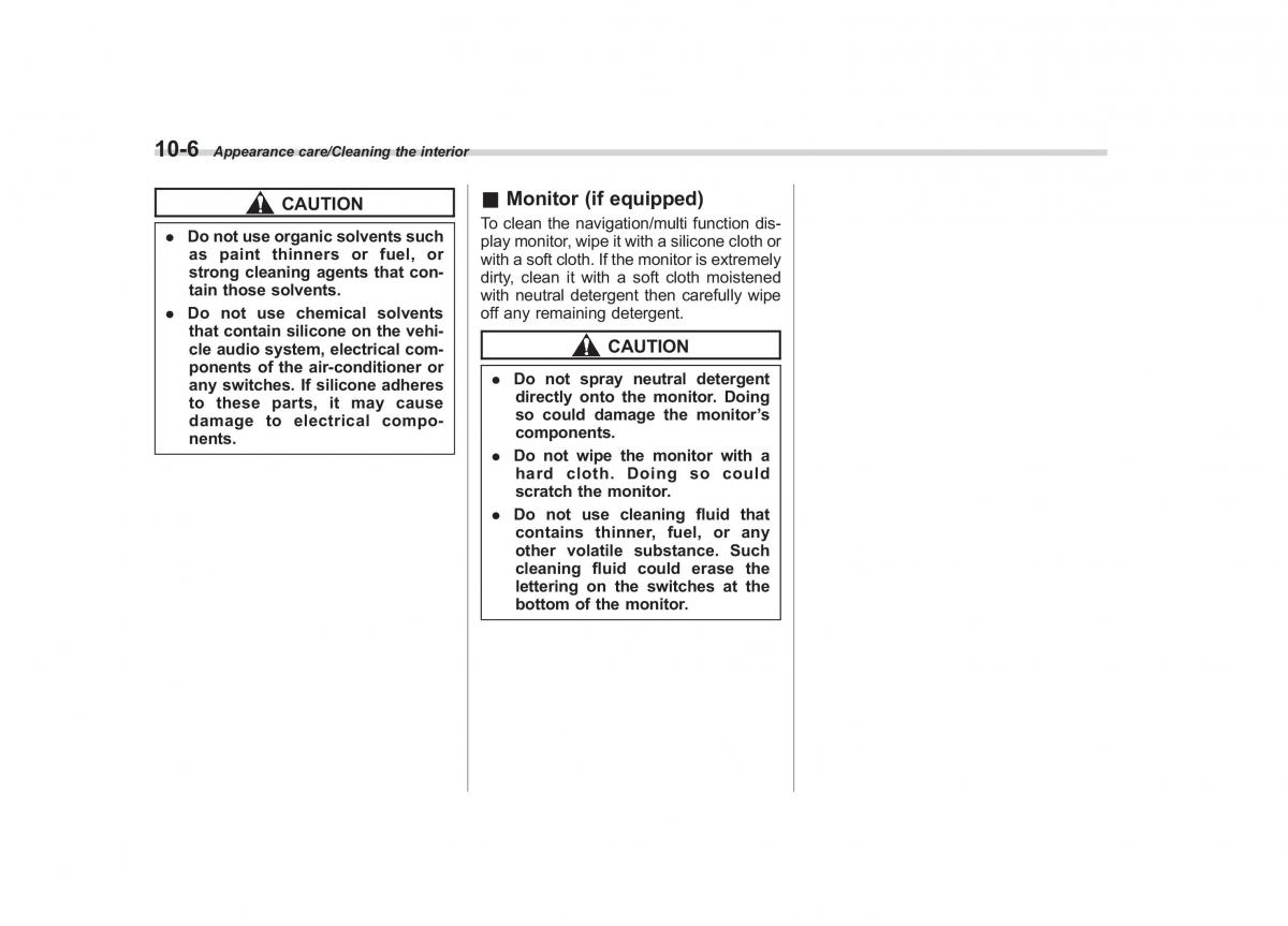 Subaru Forester IV 4 owners manual / page 447