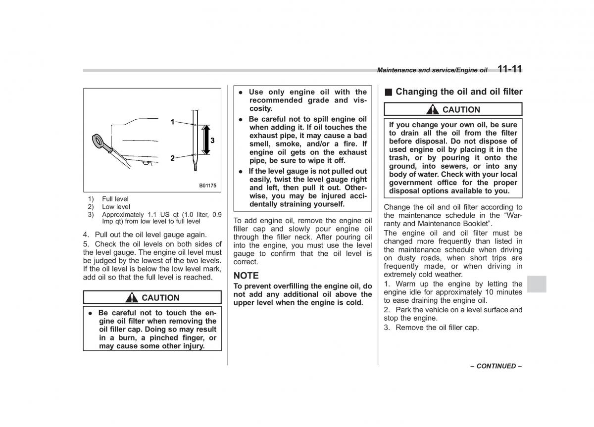 Subaru Forester IV 4 owners manual / page 458