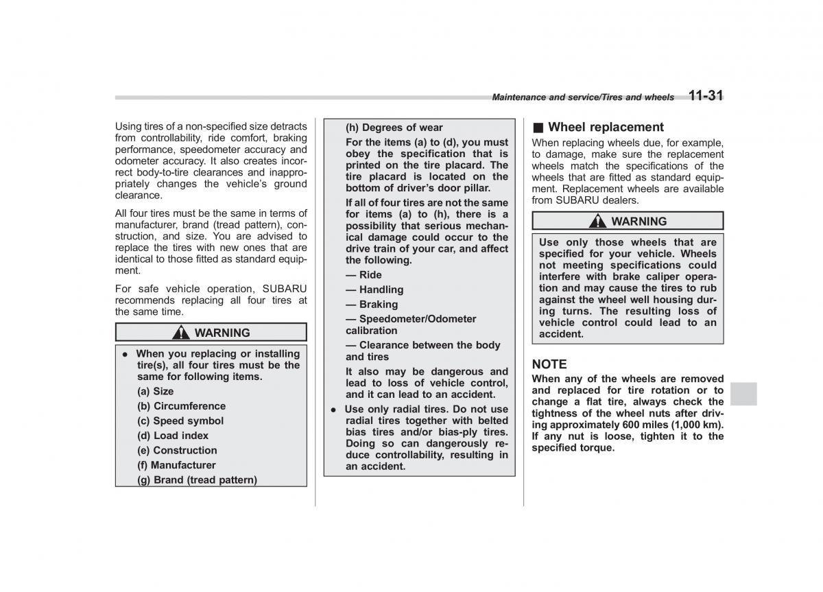 Subaru Forester IV 4 owners manual / page 478