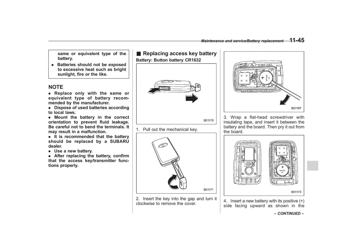 Subaru Forester IV 4 owners manual / page 492