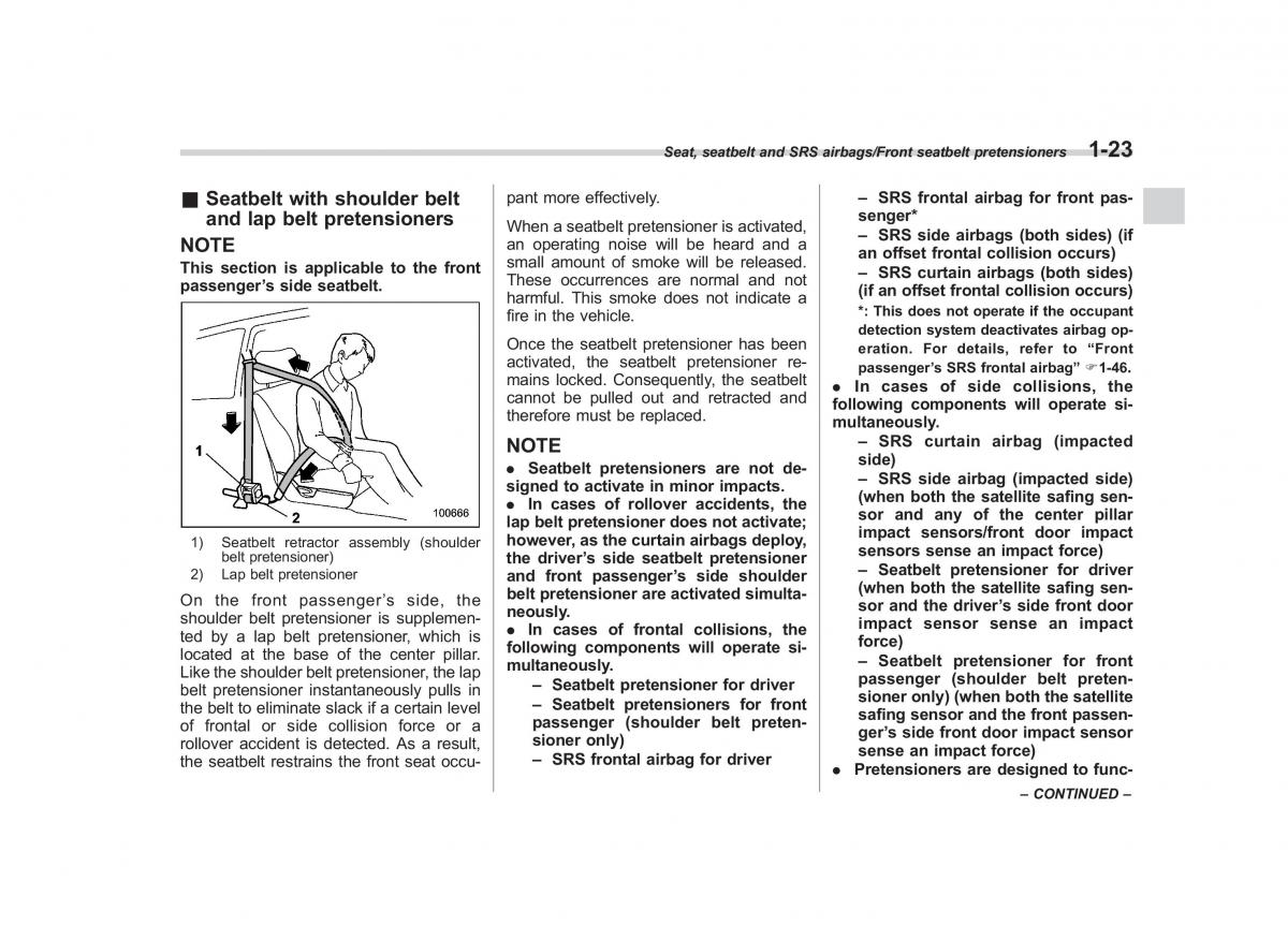 Subaru Forester IV 4 owners manual / page 50