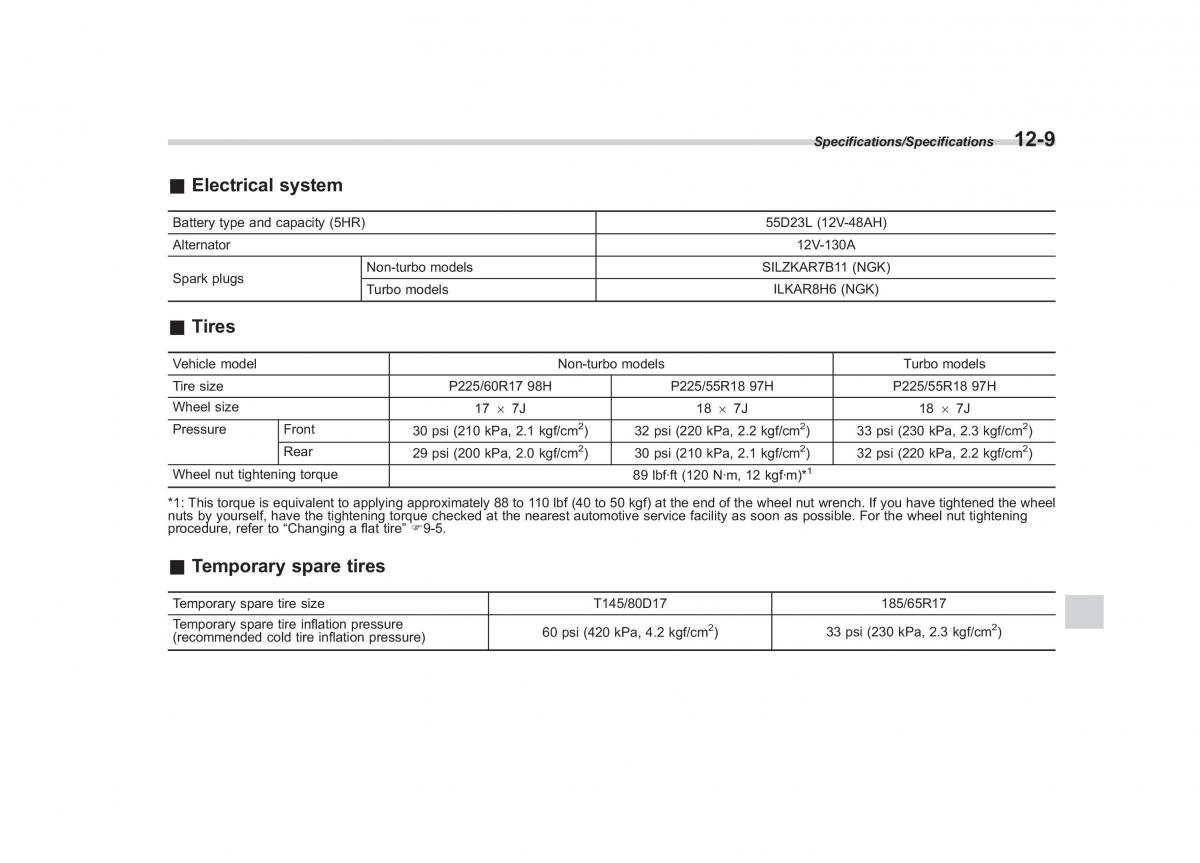 Subaru Forester IV 4 owners manual / page 502