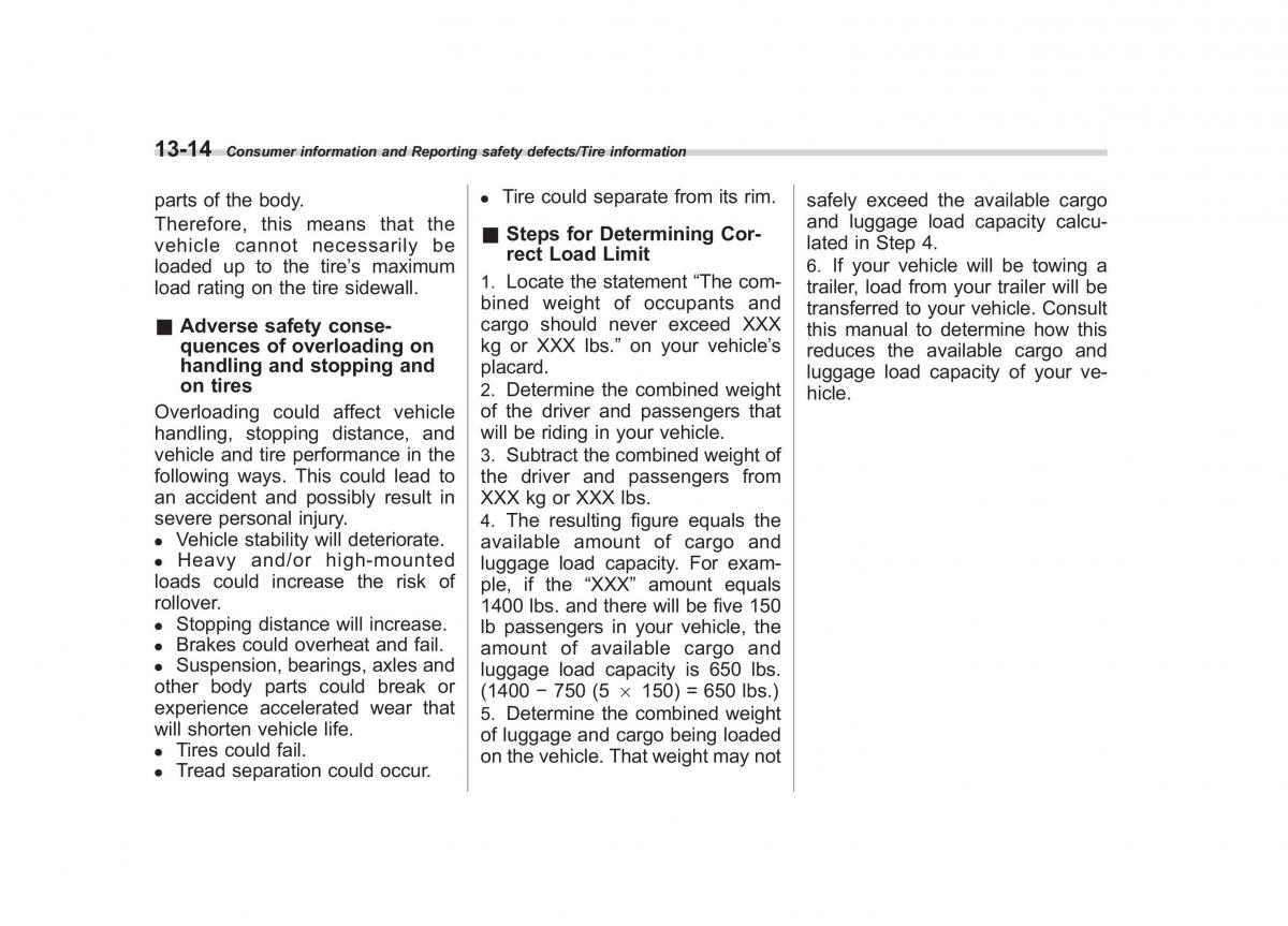 Subaru Forester IV 4 owners manual / page 525