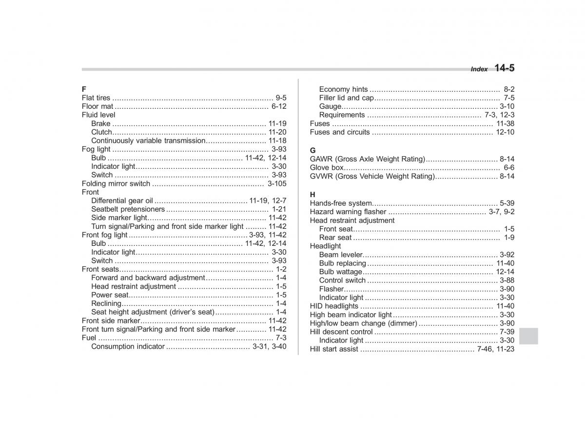 Subaru Forester IV 4 owners manual / page 532