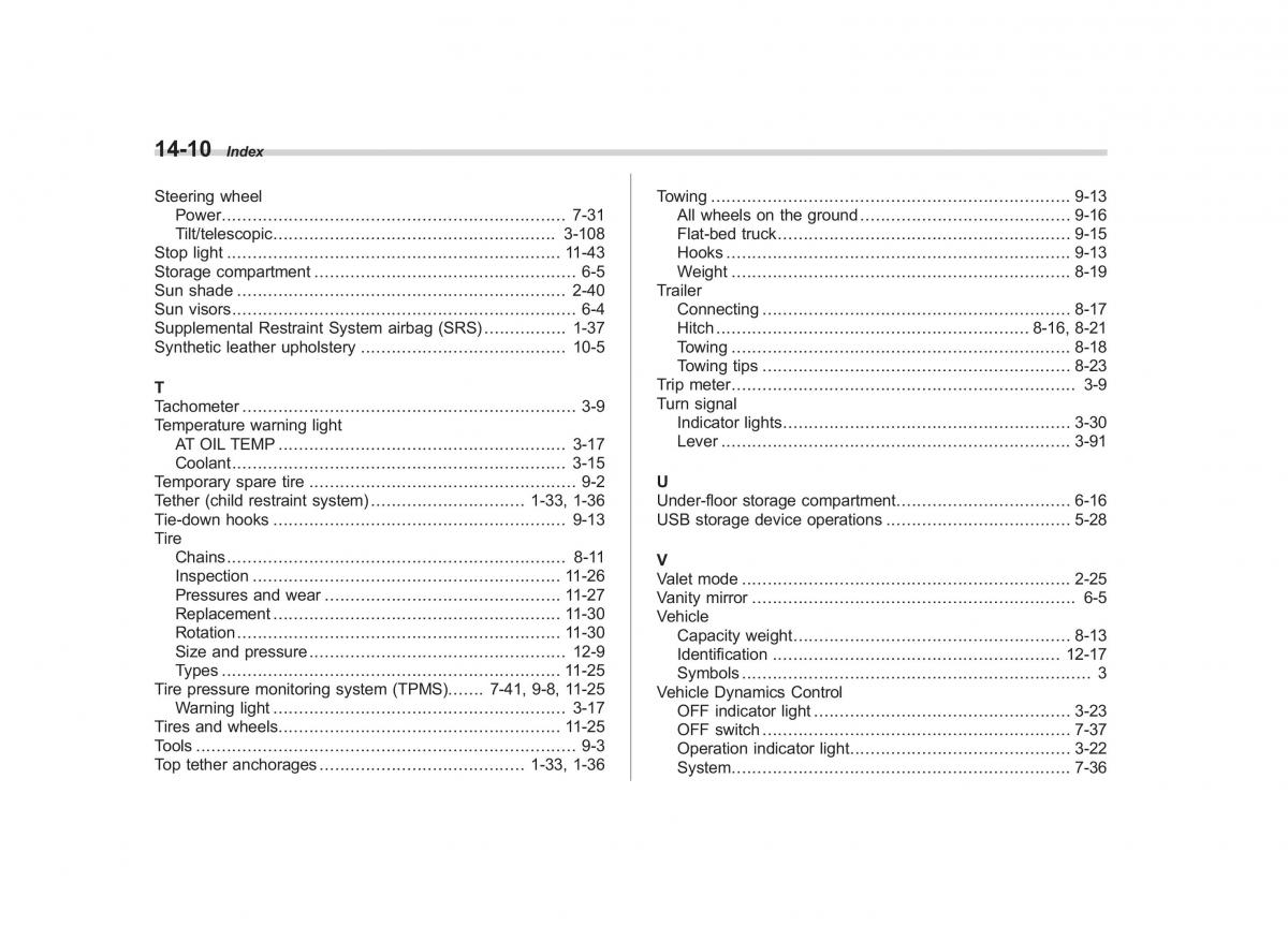 Subaru Forester IV 4 owners manual / page 537