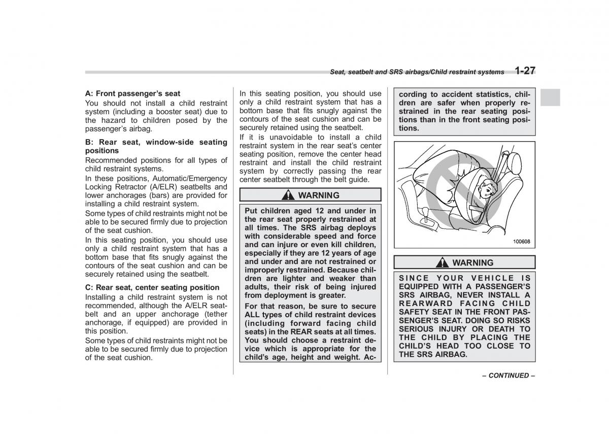 Subaru Forester IV 4 owners manual / page 54