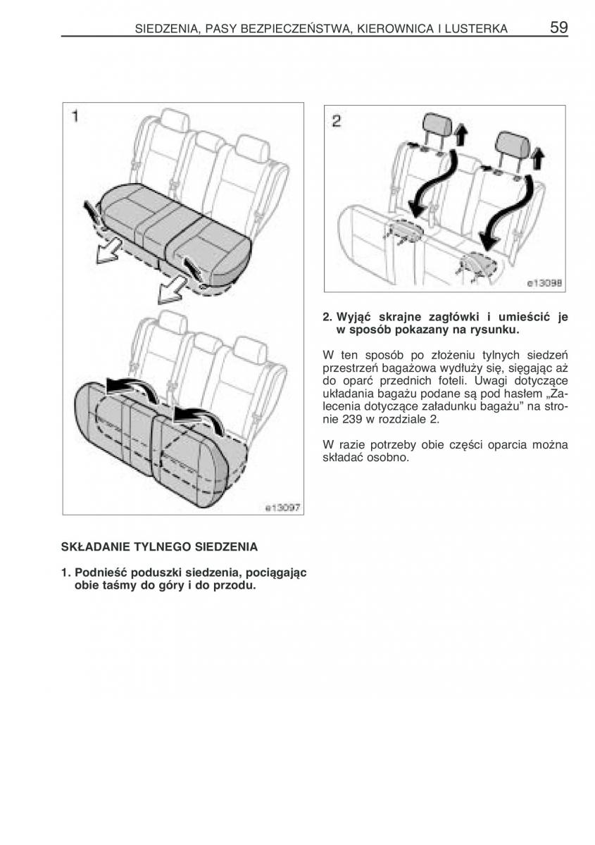 Toyota Corolla IX 9 E120 E130 E12 instrukcja obslugi / page 66