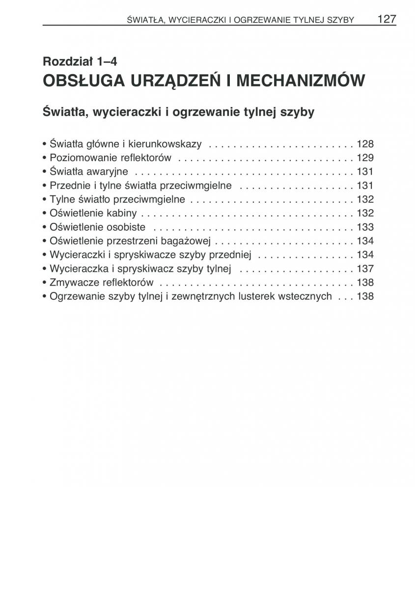 Toyota Corolla IX 9 E120 E130 E12 instrukcja obslugi / page 134