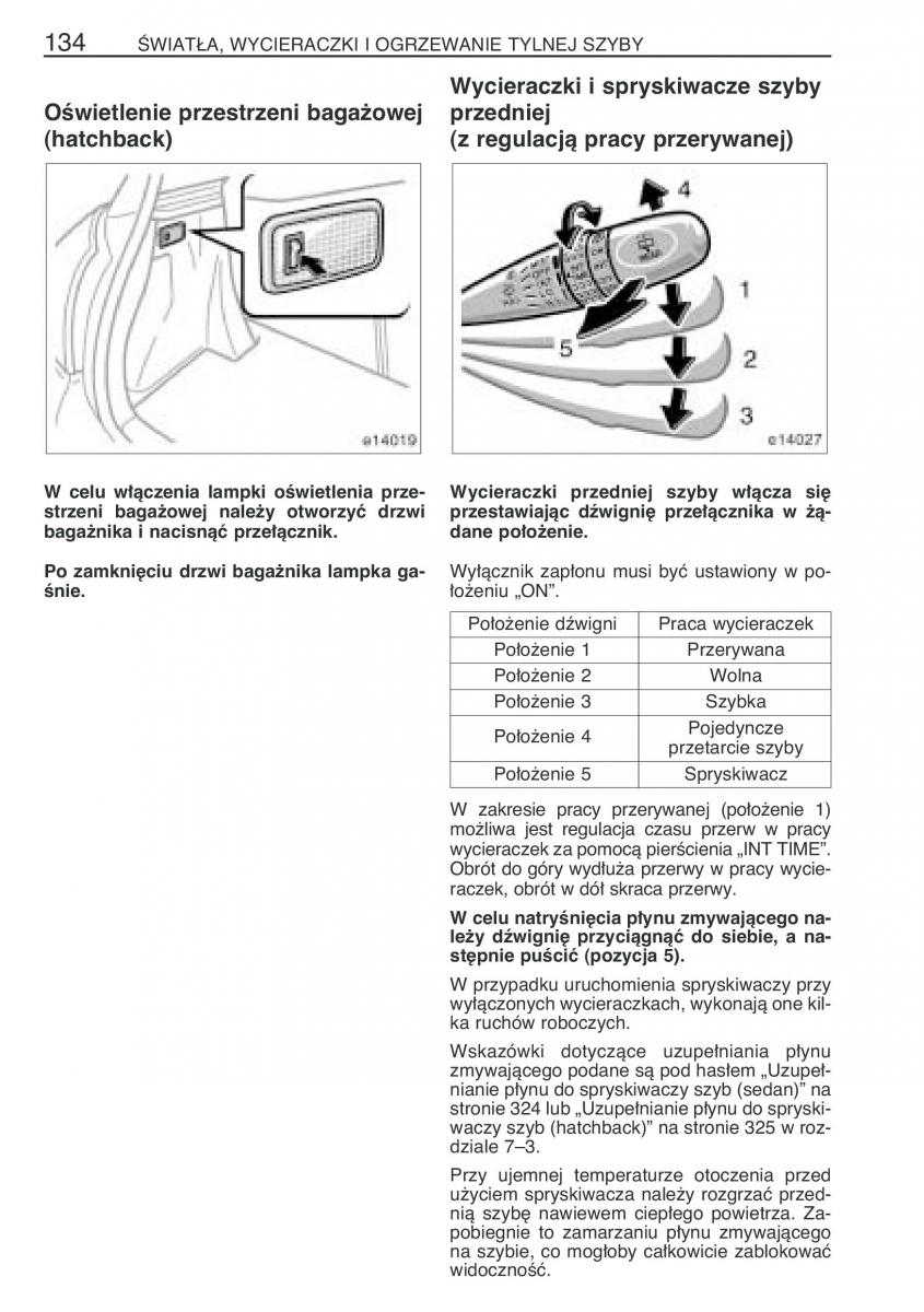 Toyota Corolla IX 9 E120 E130 E12 instrukcja obslugi / page 141