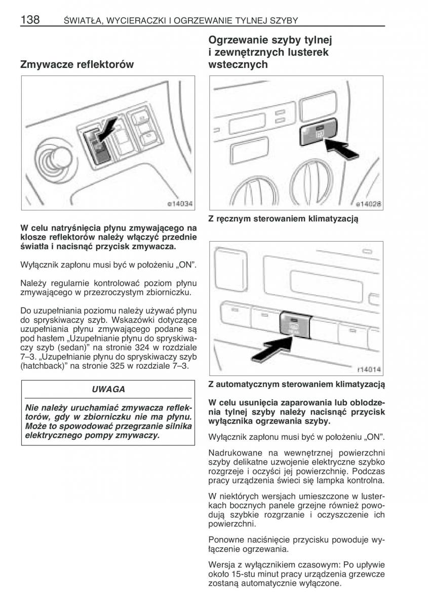 Toyota Corolla IX 9 E120 E130 E12 instrukcja obslugi / page 145