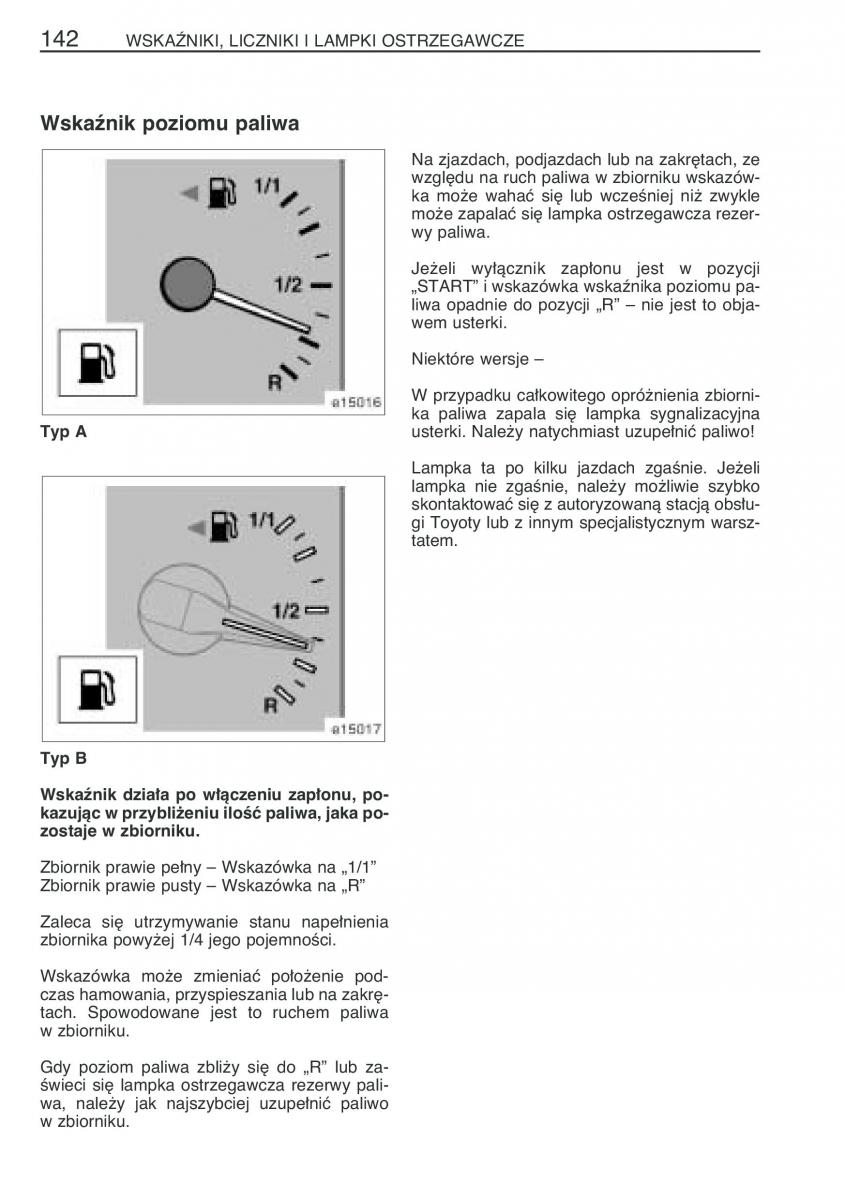 Toyota Corolla IX 9 E120 E130 E12 instrukcja obslugi / page 149