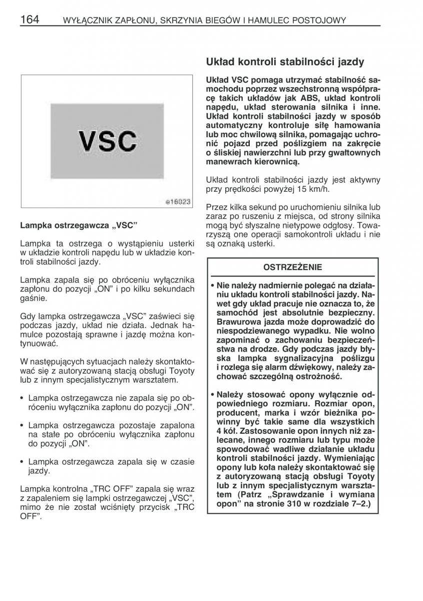 Toyota Corolla IX 9 E120 E130 E12 instrukcja obslugi / page 171