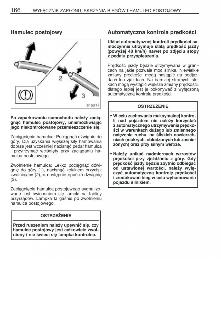 Toyota Corolla IX 9 E120 E130 E12 instrukcja obslugi / page 173