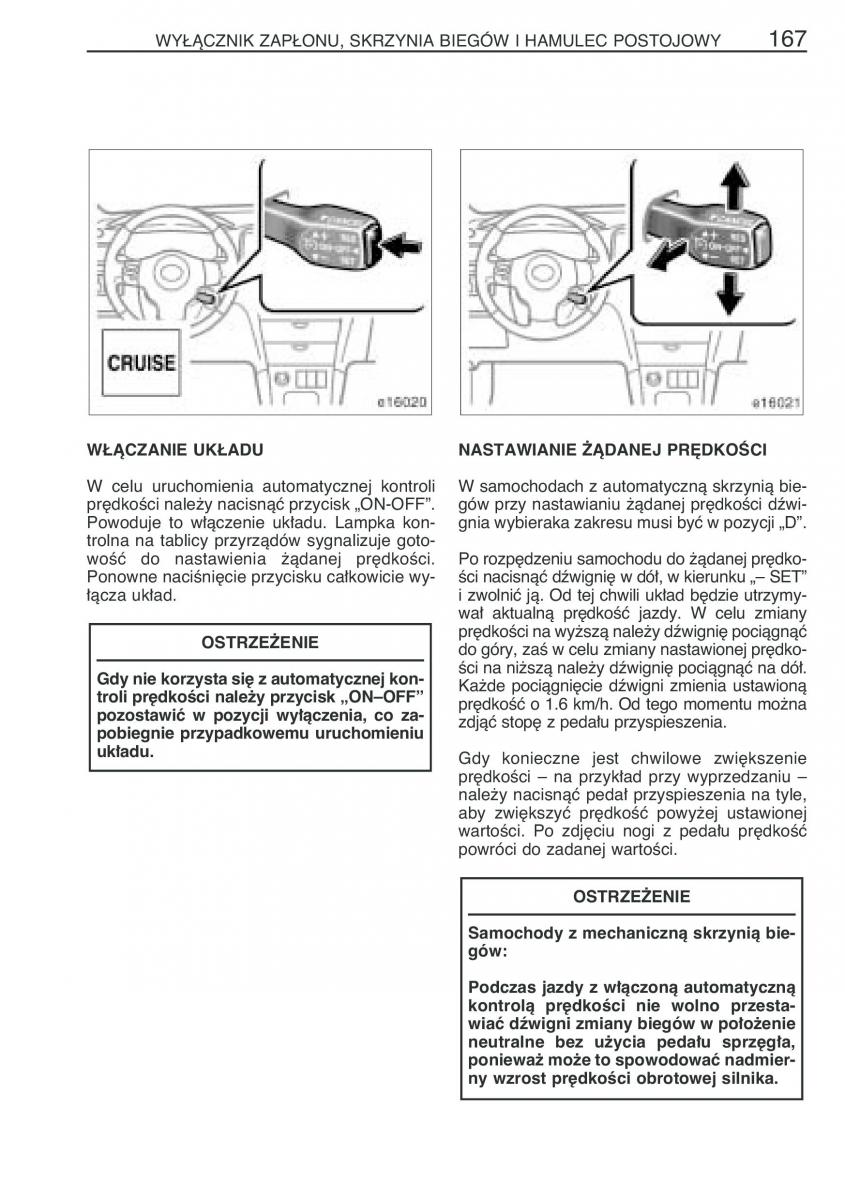 Toyota Corolla IX 9 E120 E130 E12 instrukcja obslugi / page 174