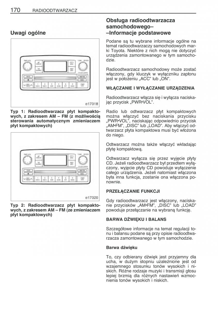 Toyota Corolla IX 9 E120 E130 E12 instrukcja obslugi / page 177