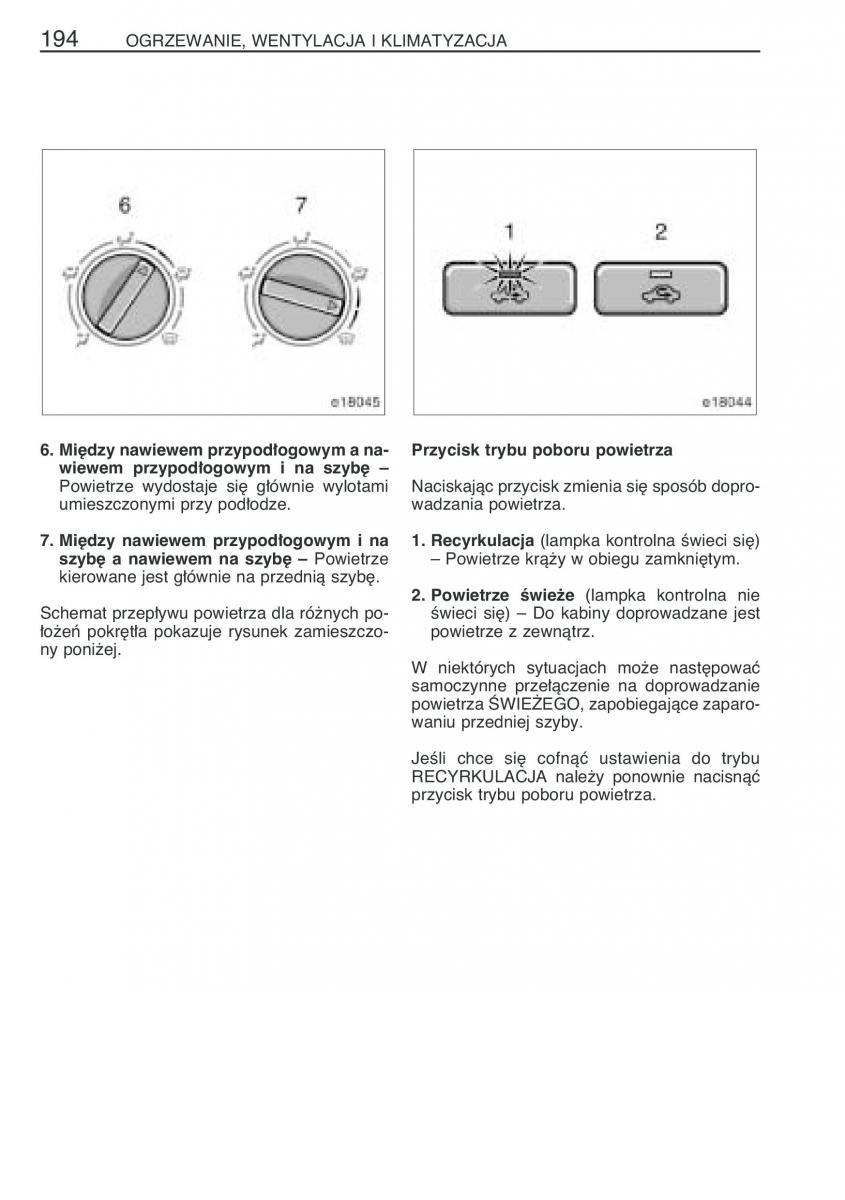 Toyota Corolla IX 9 E120 E130 E12 instrukcja obslugi / page 201