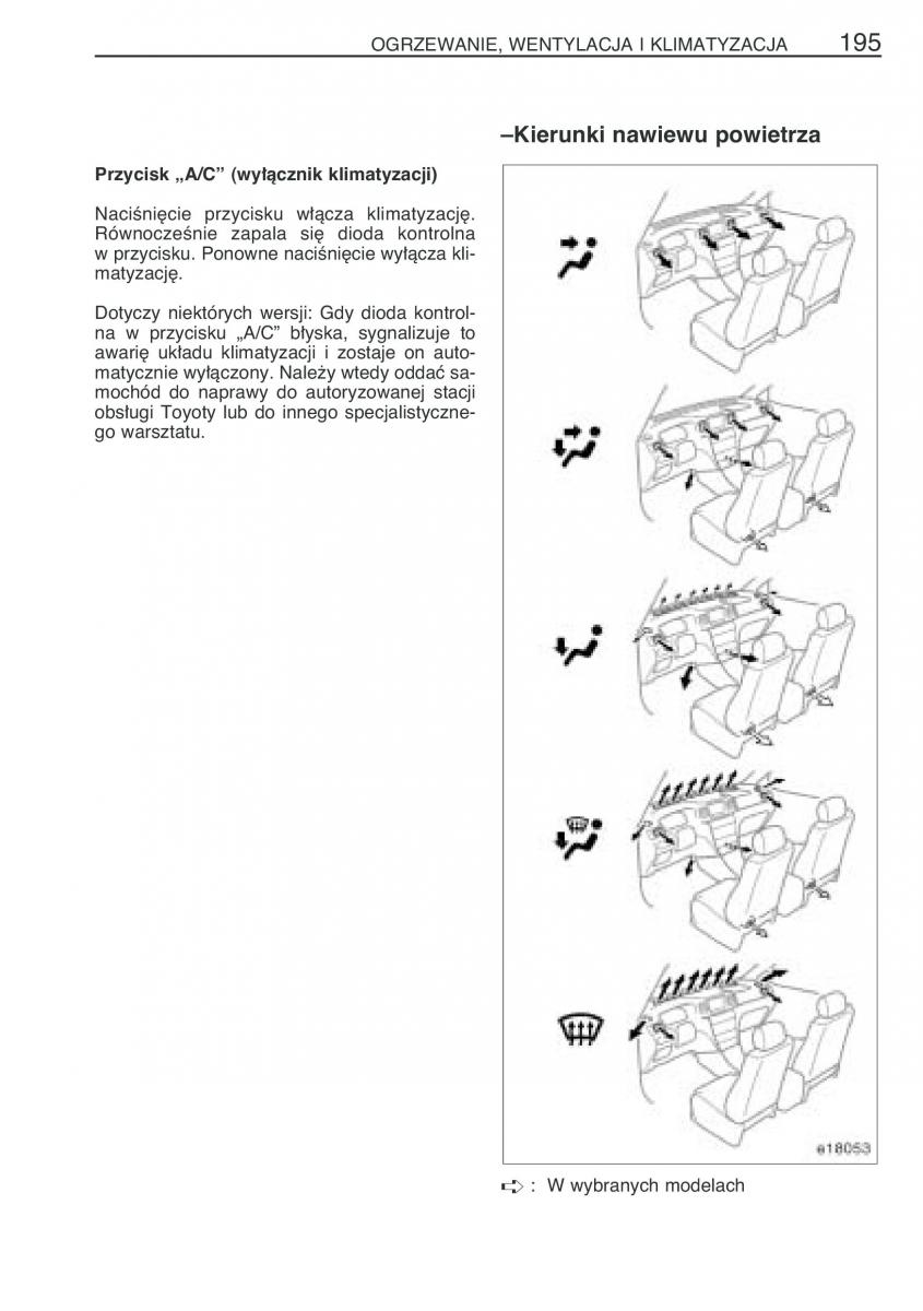 Toyota Corolla IX 9 E120 E130 E12 instrukcja obslugi / page 202