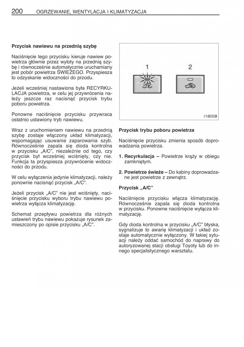 Toyota Corolla IX 9 E120 E130 E12 instrukcja obslugi / page 207