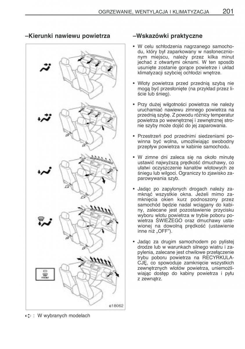 Toyota Corolla IX 9 E120 E130 E12 instrukcja obslugi / page 208