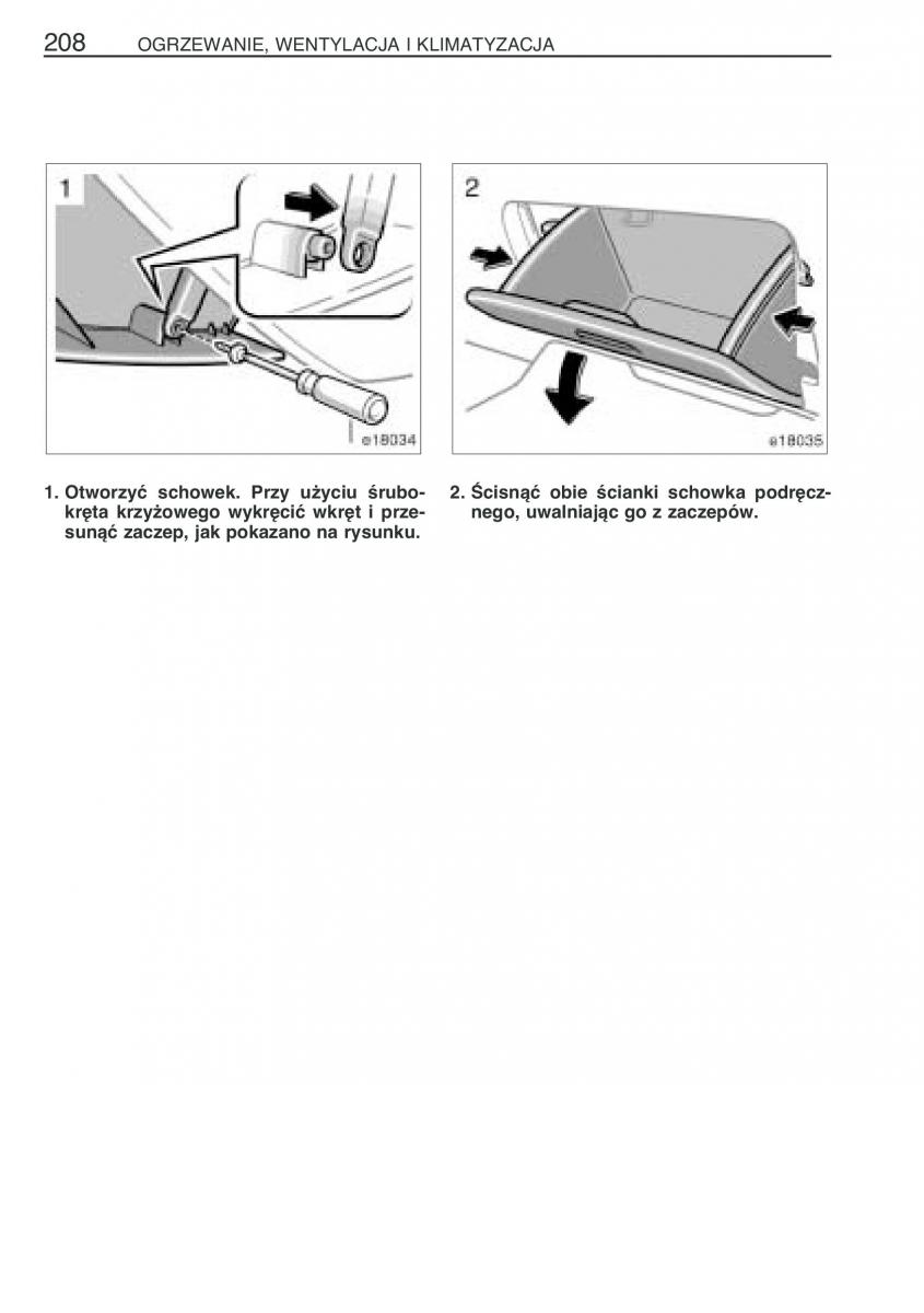 Toyota Corolla IX 9 E120 E130 E12 instrukcja obslugi / page 215