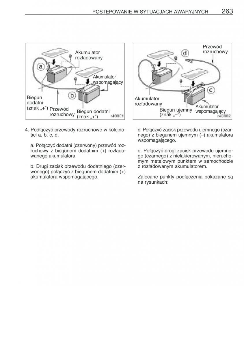 Toyota Corolla IX 9 E120 E130 E12 instrukcja obslugi / page 270