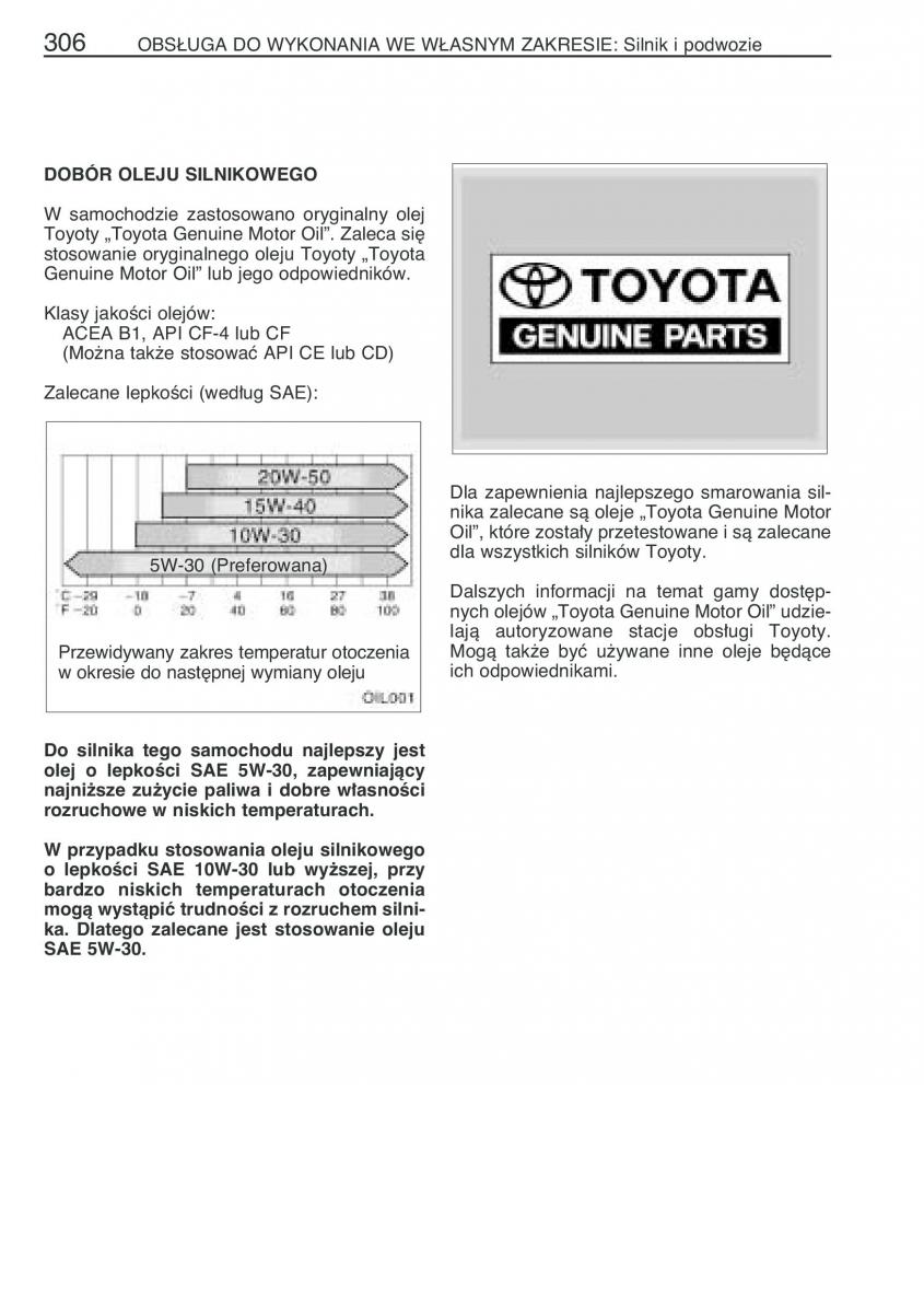 Toyota Corolla IX 9 E120 E130 E12 instrukcja obslugi / page 313