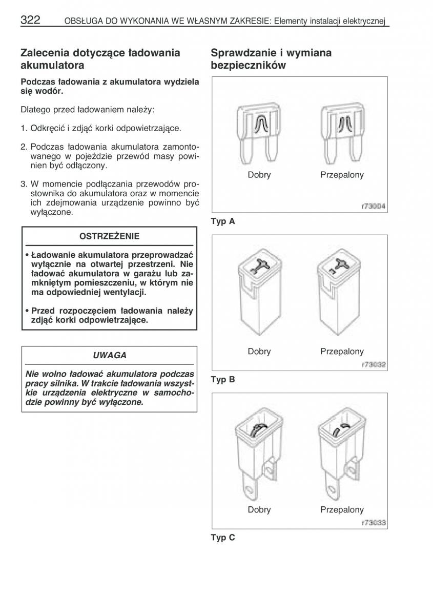 Toyota Corolla IX 9 E120 E130 E12 instrukcja obslugi / page 329