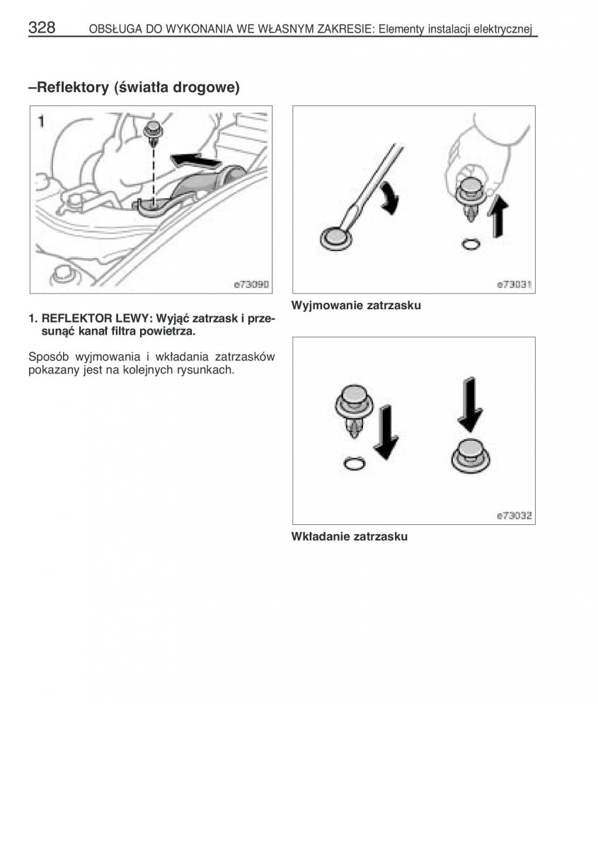 Toyota Corolla IX 9 E120 E130 E12 instrukcja obslugi / page 335