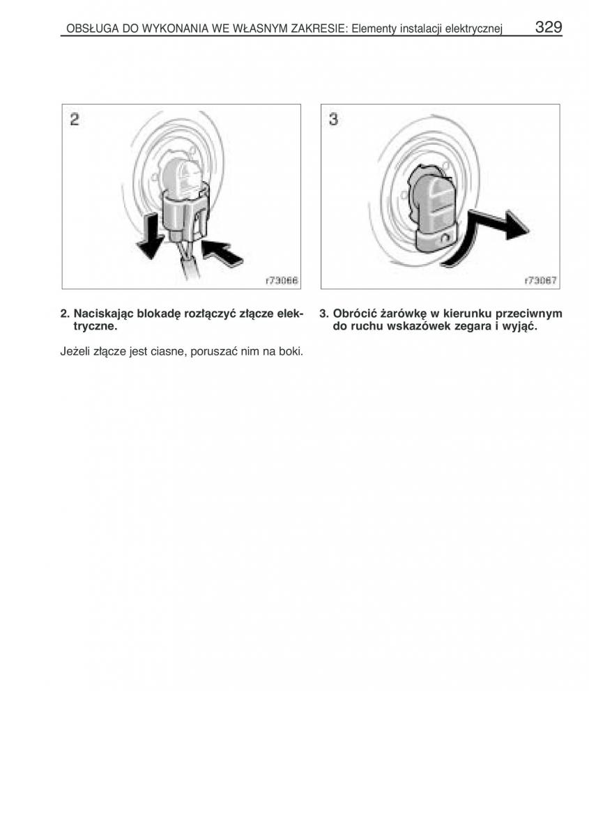 Toyota Corolla IX 9 E120 E130 E12 instrukcja obslugi / page 336