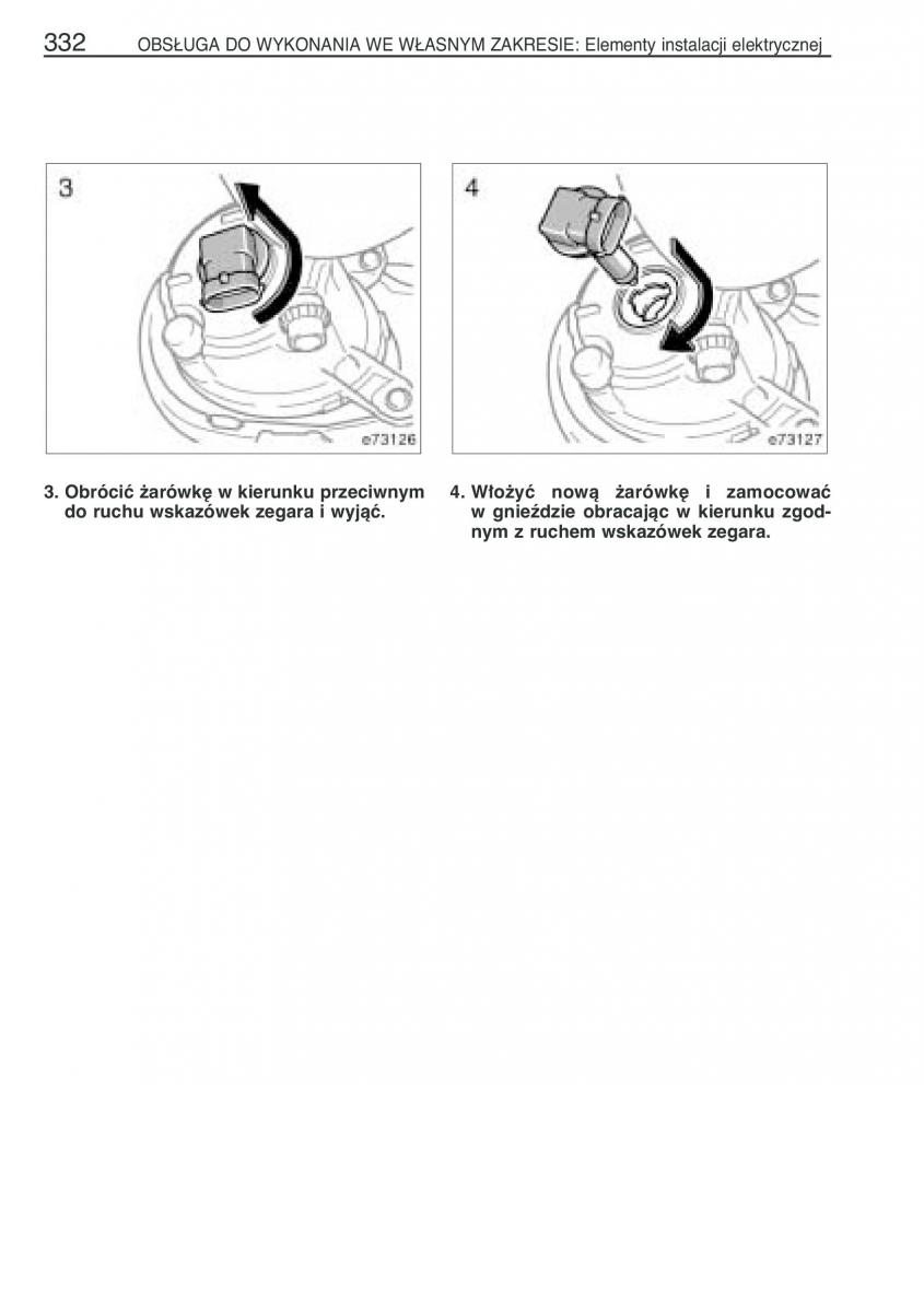 Toyota Corolla IX 9 E120 E130 E12 instrukcja obslugi / page 339