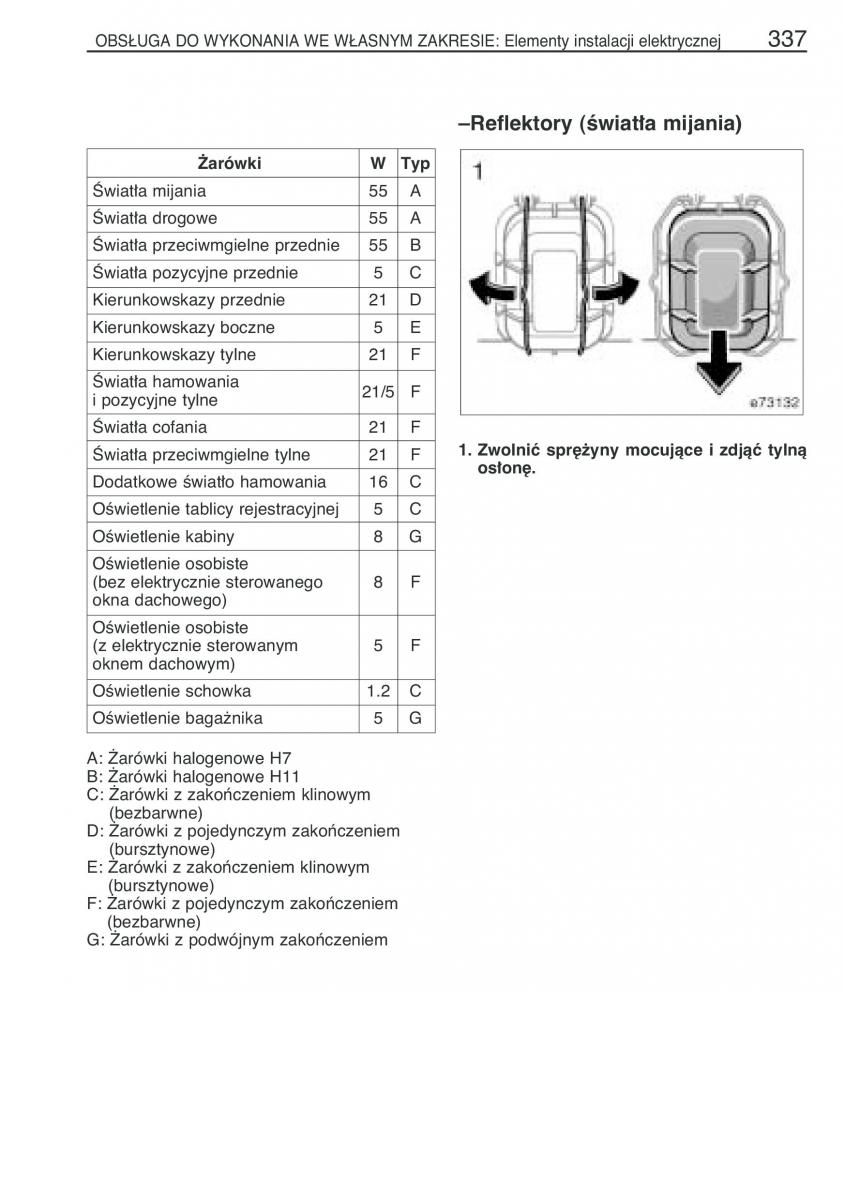 Toyota Corolla IX 9 E120 E130 E12 instrukcja obslugi / page 344