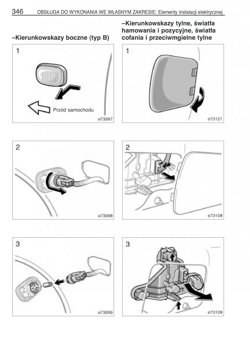 Toyota Corolla IX 9 E120 E130 E12 instrukcja obslugi / page 353