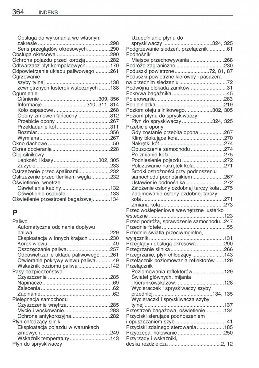 Toyota Corolla IX 9 E120 E130 E12 instrukcja obslugi / page 371