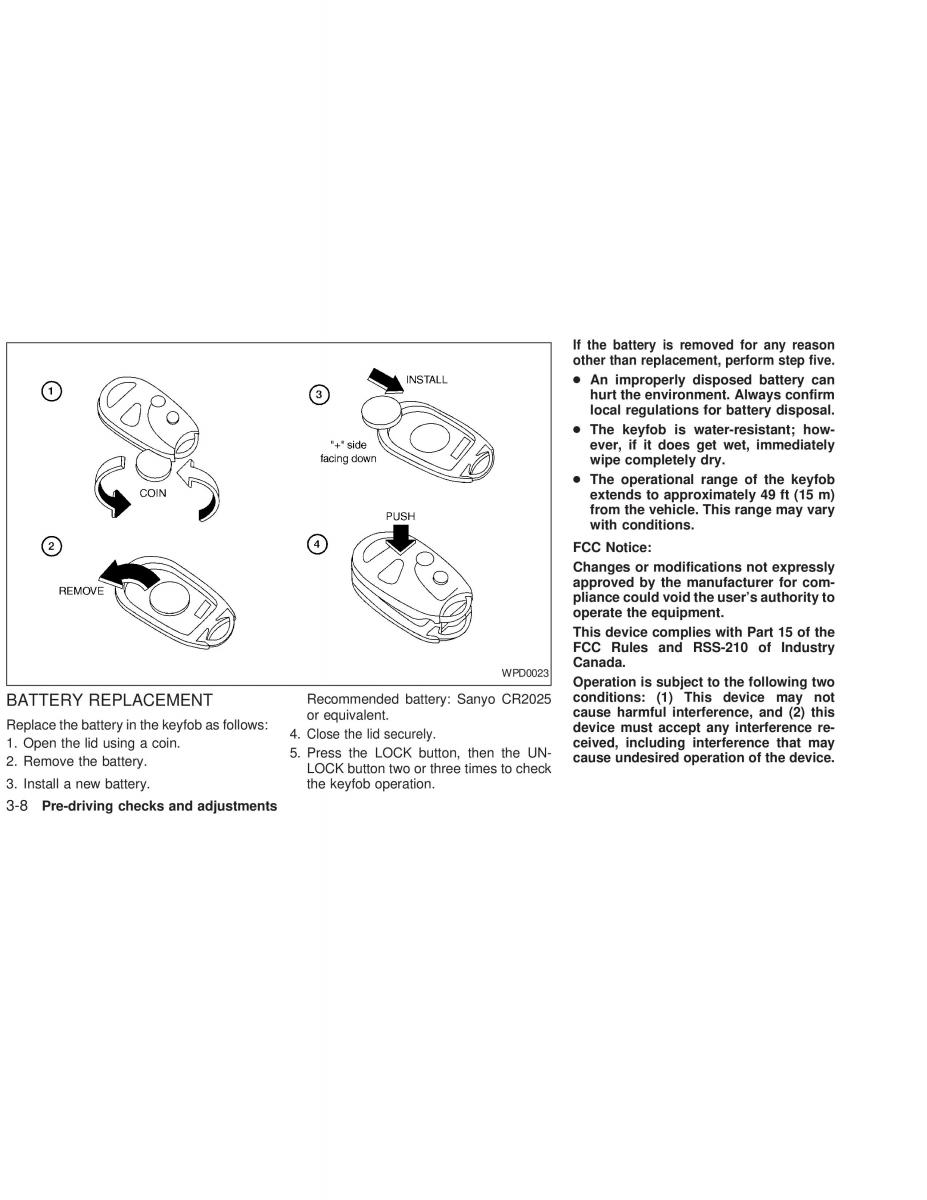 Nissan Sunny Sentra N16 owners manual / page 81