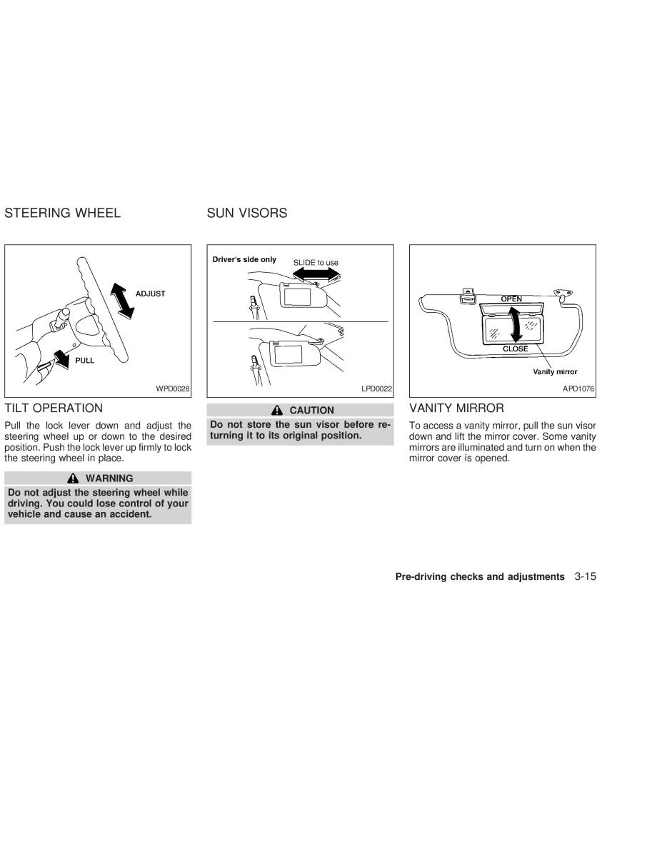 Nissan Sunny Sentra N16 owners manual / page 88