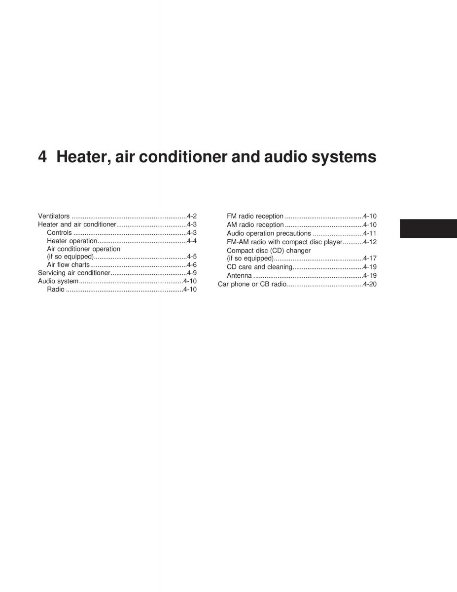 Nissan Sunny Sentra N16 owners manual / page 92