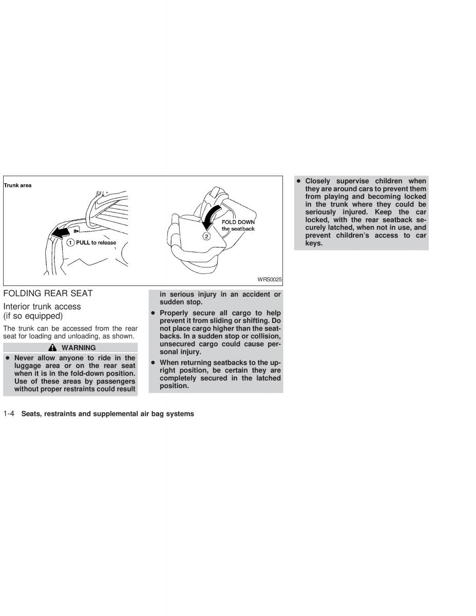 Nissan Sunny Sentra N16 owners manual / page 11