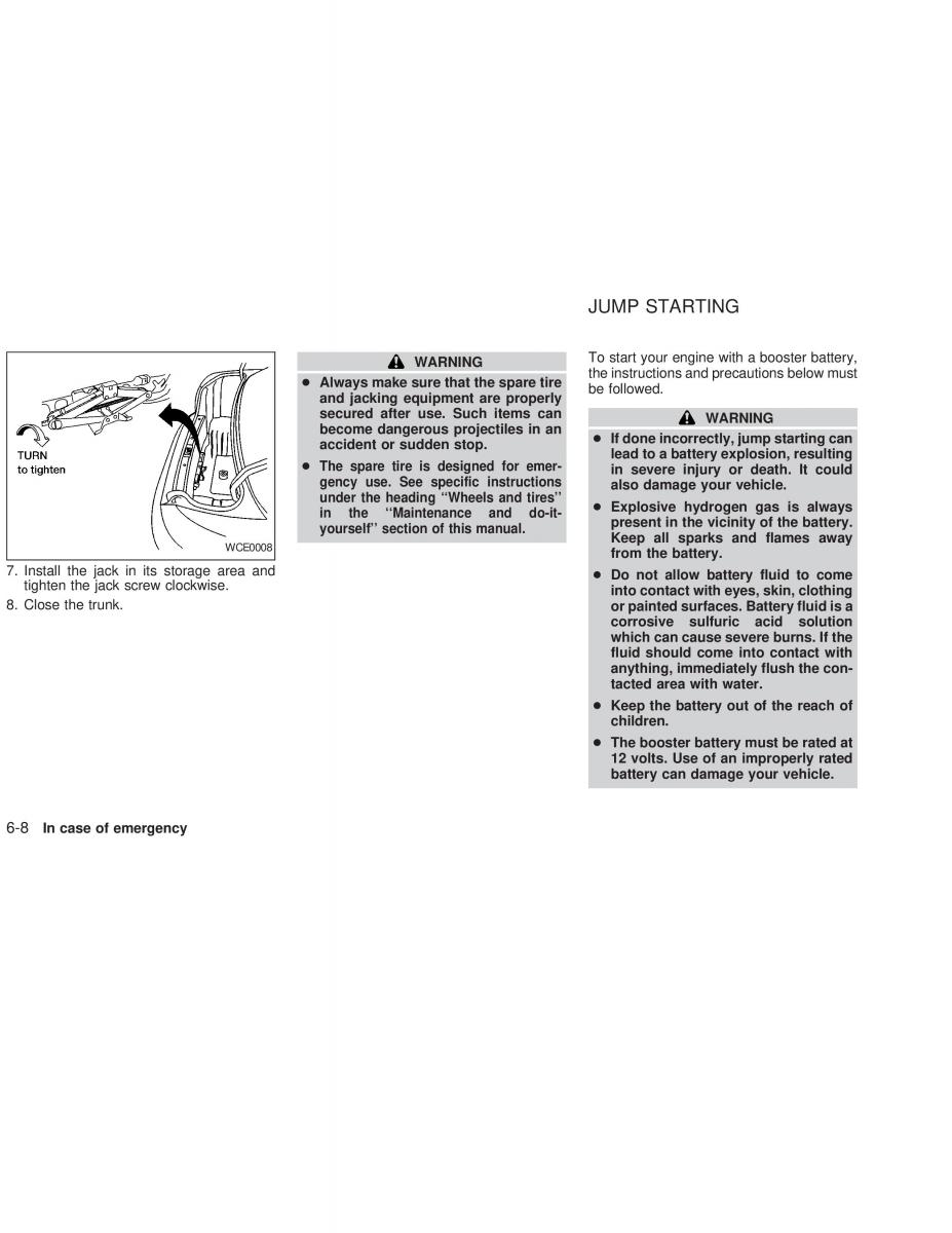 Nissan Sunny Sentra N16 owners manual / page 141