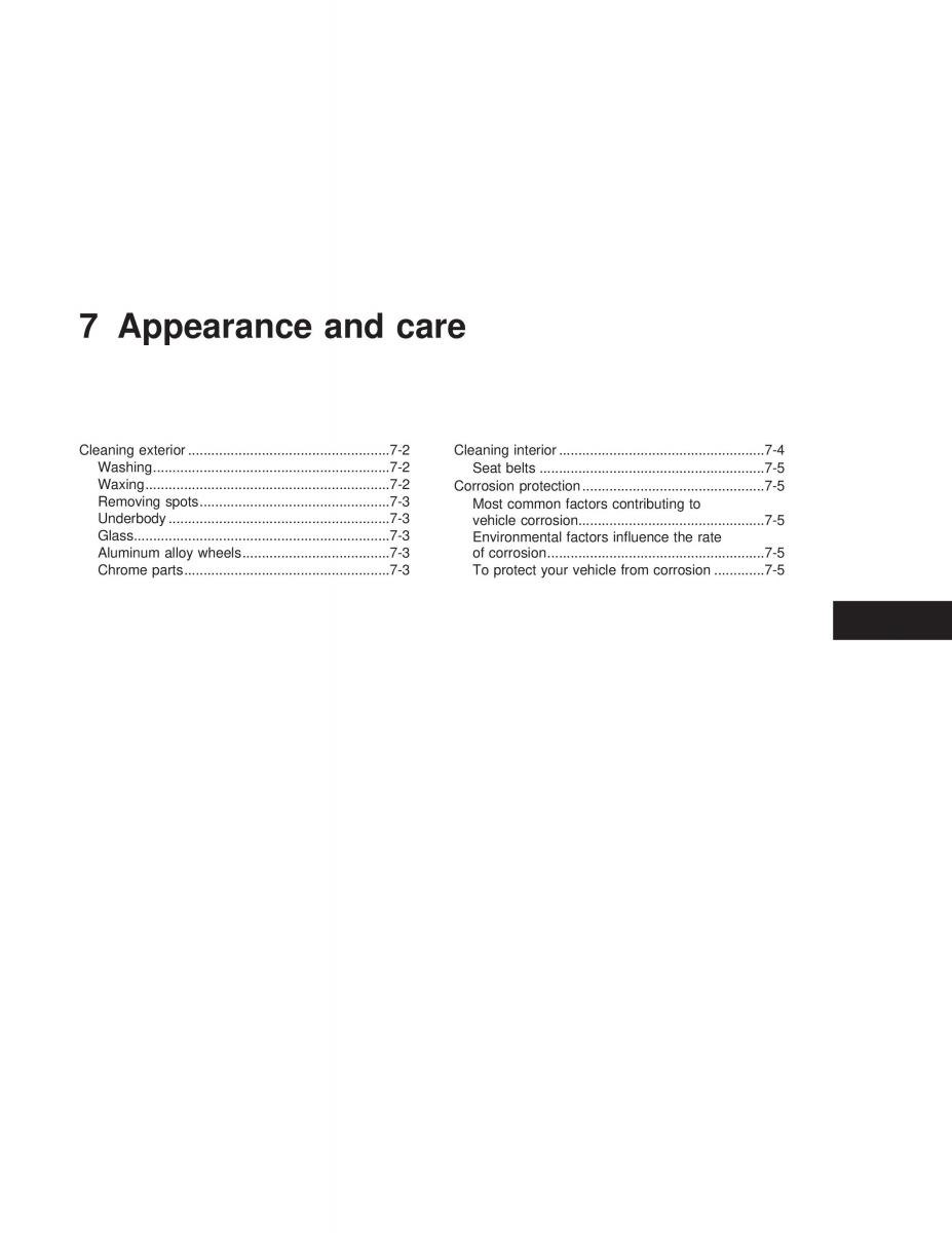 Nissan Sunny Sentra N16 owners manual / page 148