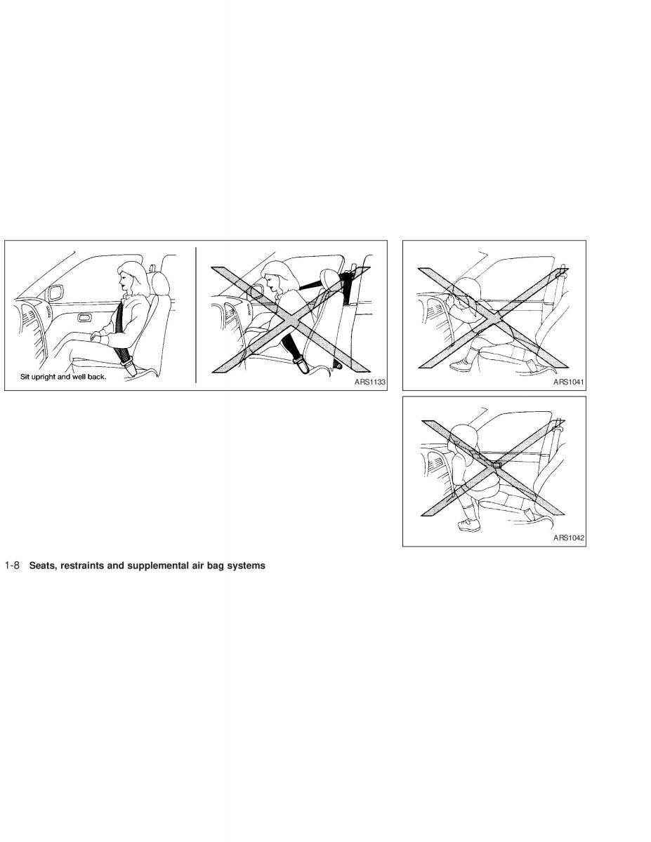 Nissan Sunny Sentra N16 owners manual / page 15