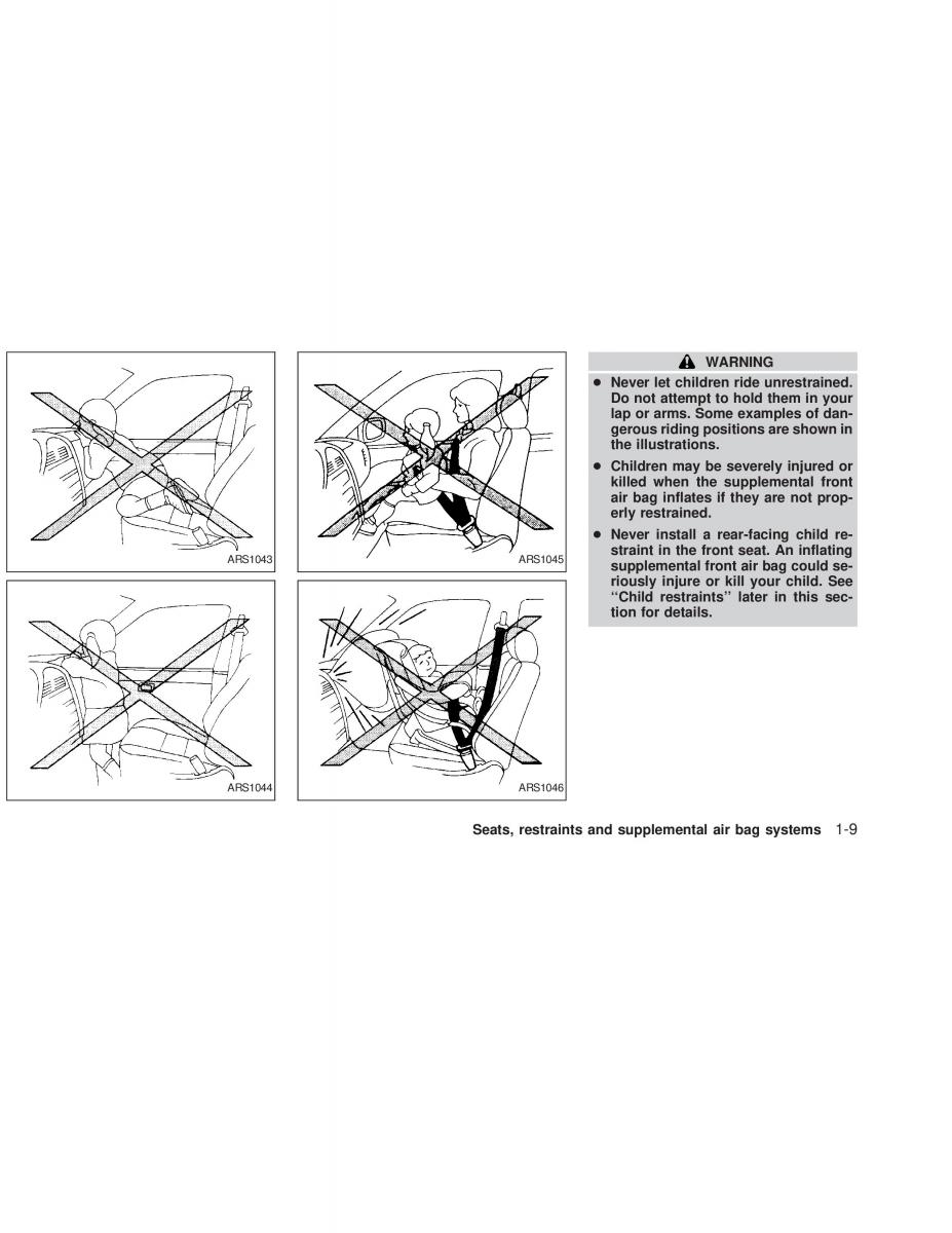 Nissan Sunny Sentra N16 owners manual / page 16