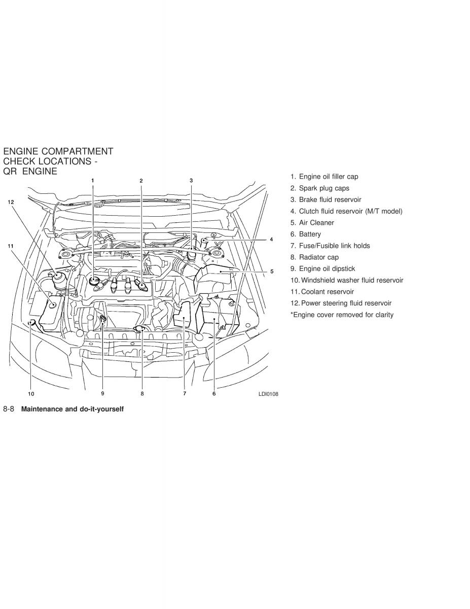 Nissan Sunny Sentra N16 owners manual / page 163