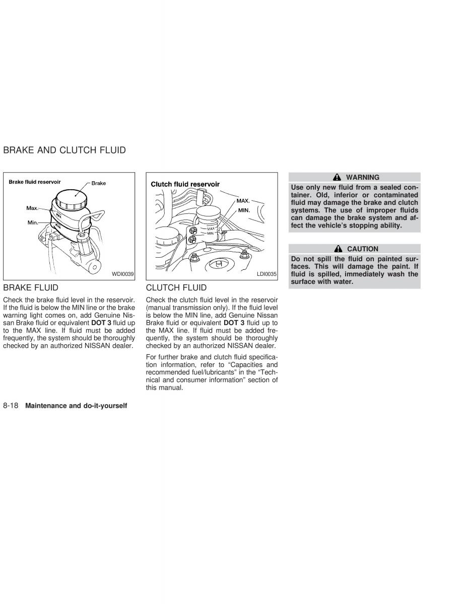 Nissan Sunny Sentra N16 owners manual / page 173