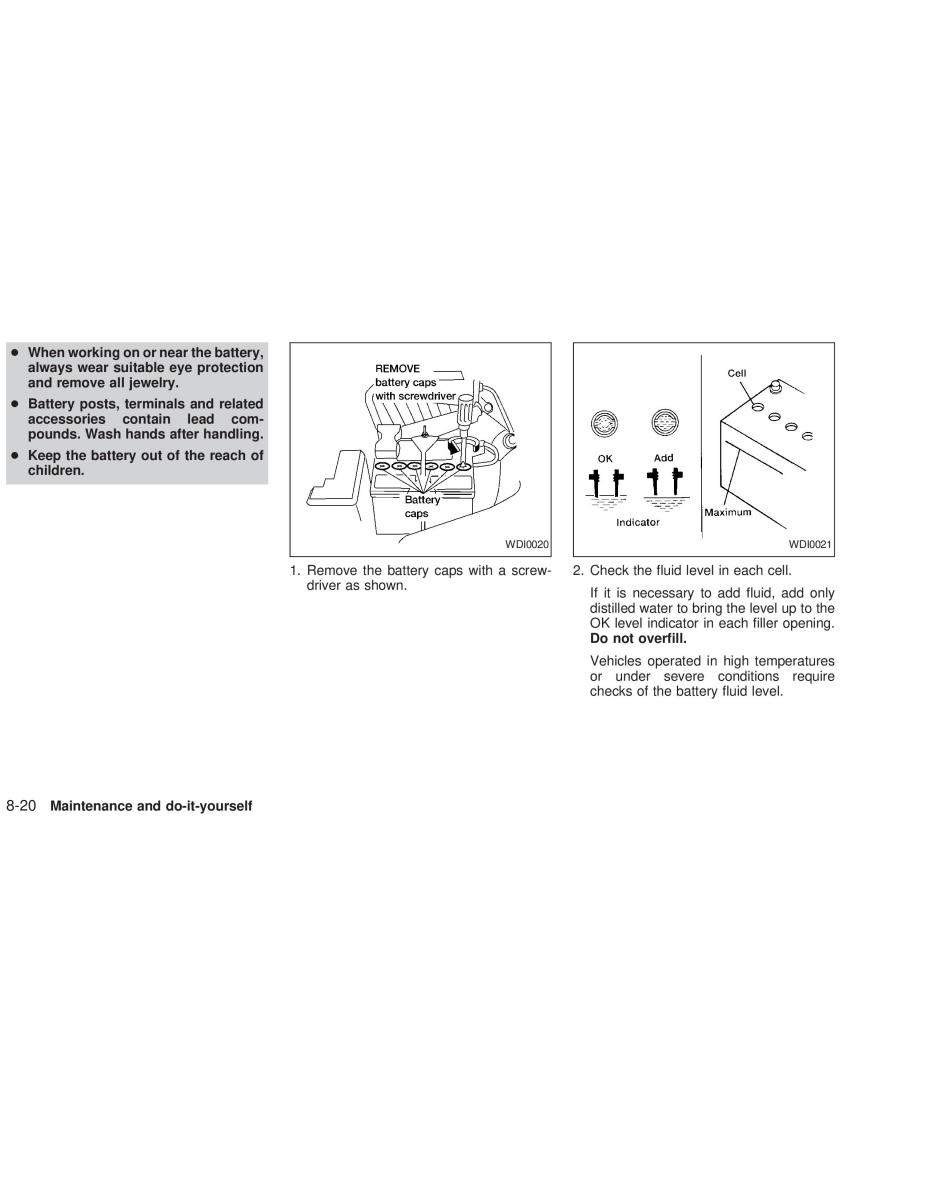 Nissan Sunny Sentra N16 owners manual / page 175