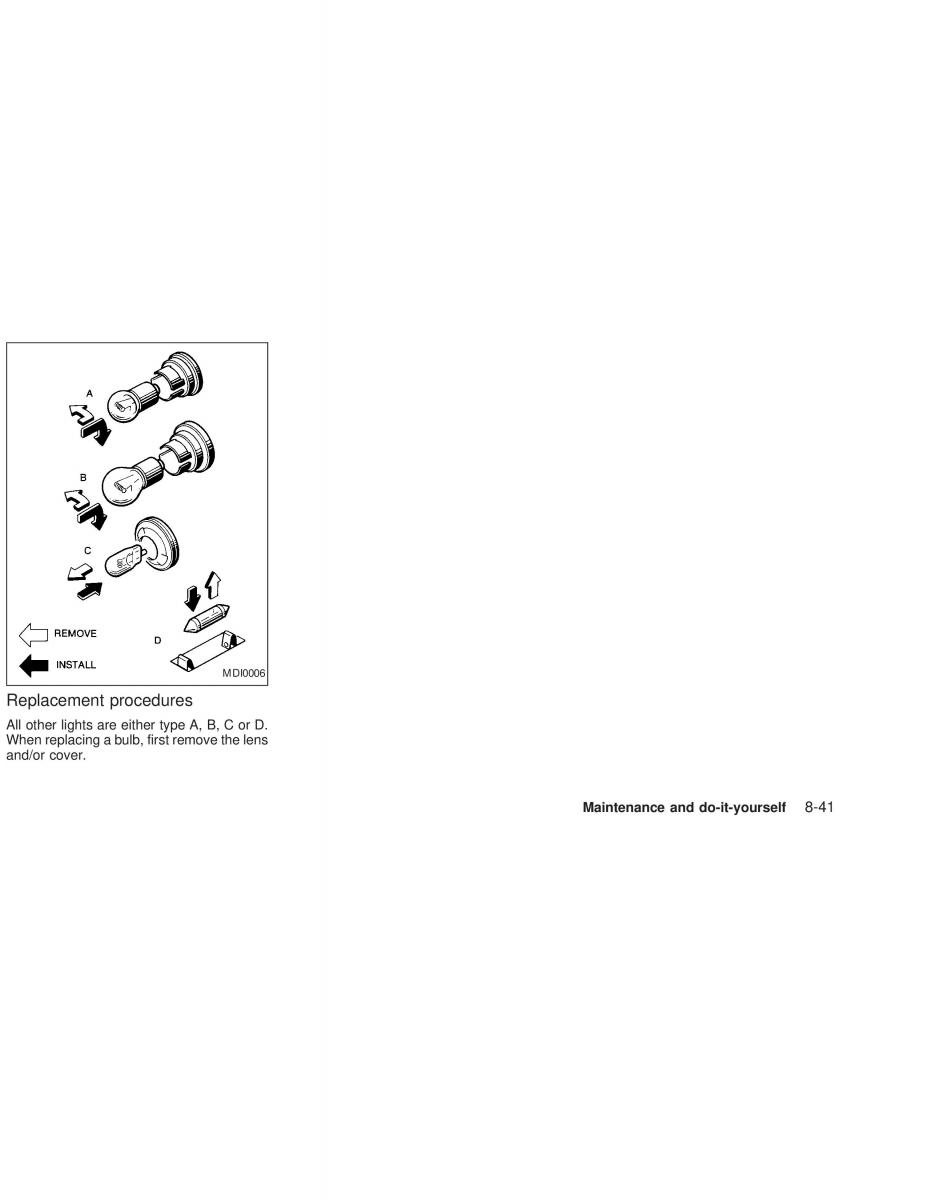 Nissan Sunny Sentra N16 owners manual / page 196