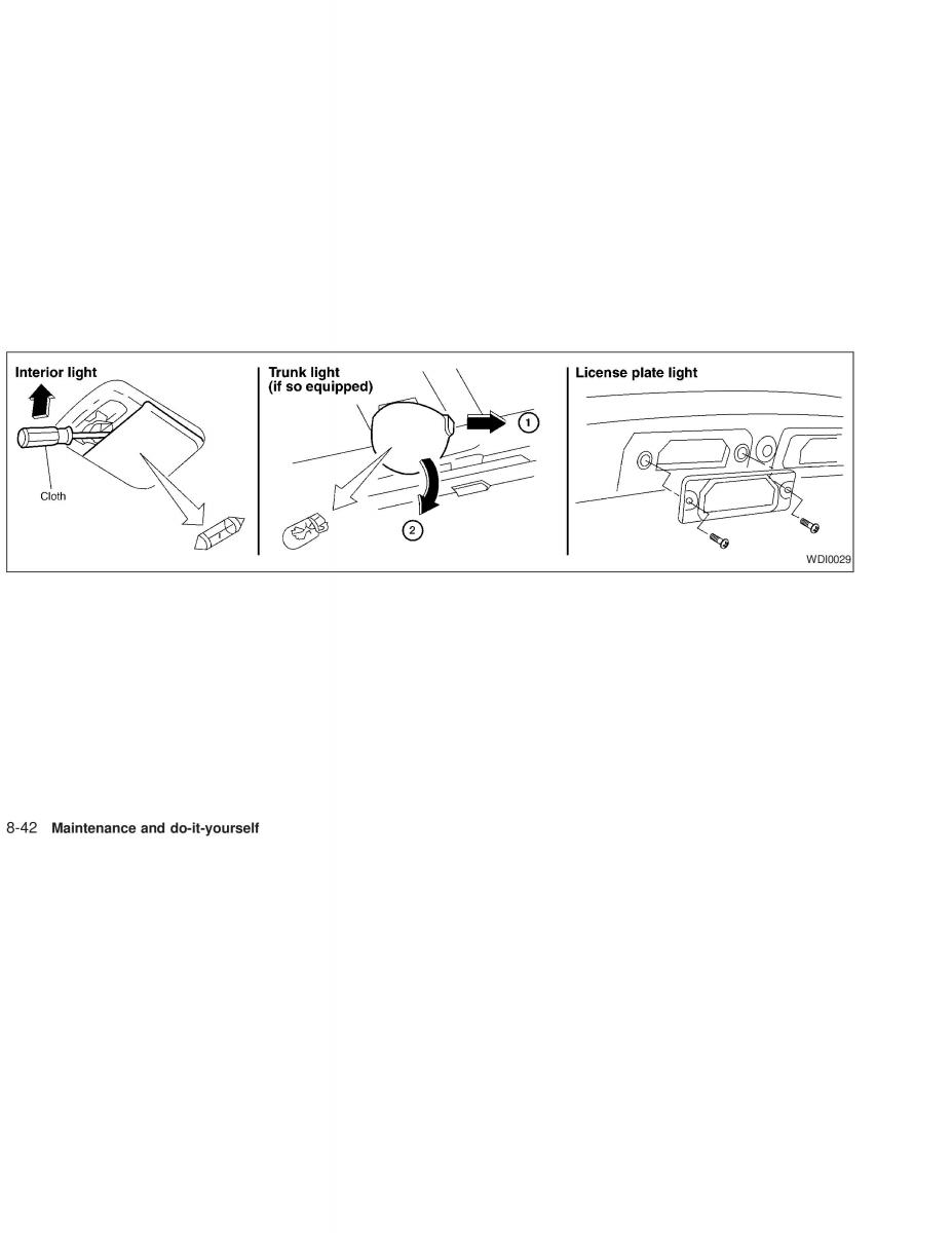 Nissan Sunny Sentra N16 owners manual / page 197