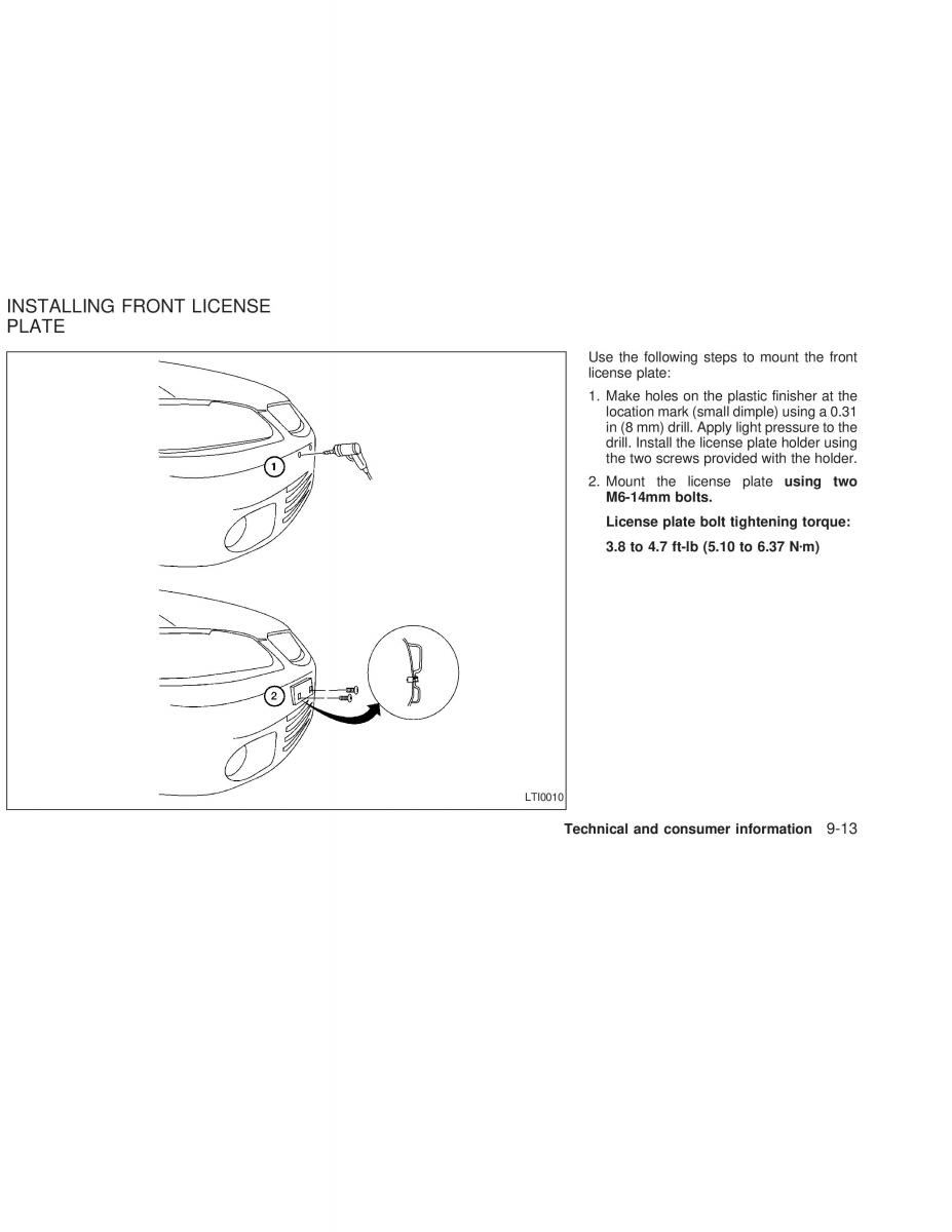 Nissan Sunny Sentra N16 owners manual / page 216